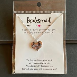 Bridesmaid Necklace!
